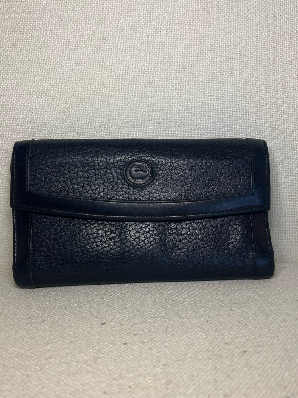 Dooney & Bourke vintage Black Pebbled Leather Wallet